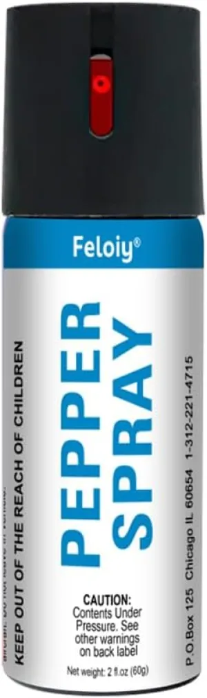 1 to 4 Bottles - 60ml Pepper Spray, Easy to Carry, protruding Nozzle Design, Quick to use, Safe and Easy to use