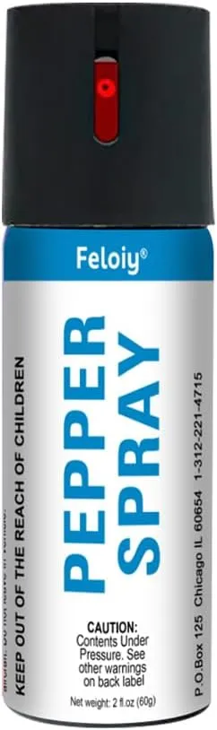 1 to 4 Bottles - 60ml Pepper Spray, Easy to Carry, protruding Nozzle Design, Quick to use, Safe and Easy to use