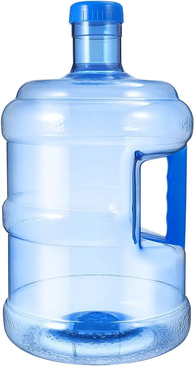 1.3 Gallon Water Jug, Water Bottle 1.3 Gallon, Reusable Leakproof Plastic Water Jug with Handle Large Capacity Handheld Water Jug for Home Gym Outdoor Hiking 5 Gallon Water
