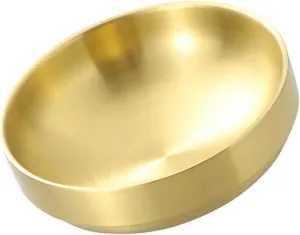 1pc Stainless Steel Shaving Bowl Foaming Cup for Men Facial Cleansing Tool Smooth Edges for Comfortable Use for Shaving Grooming Needs