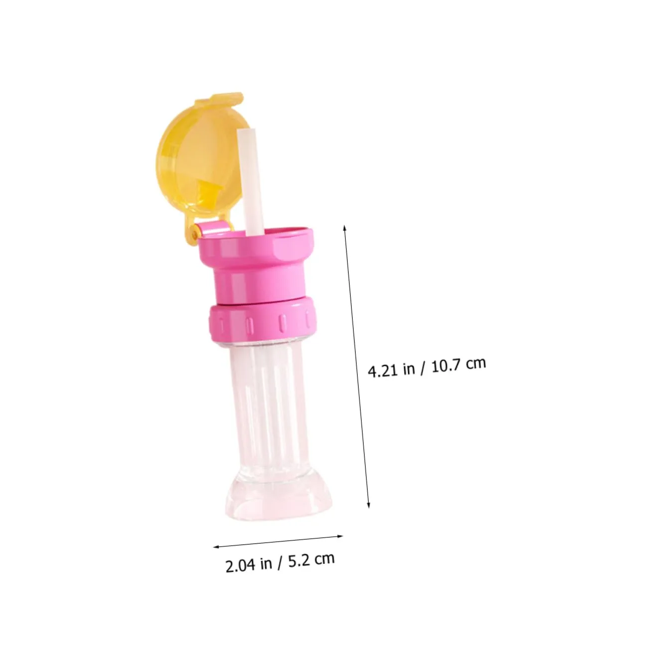 1set Water Bottle Straw Caps for Bottle Adapter with Straws Easy Install Detachable Design Prevents 4pcs
