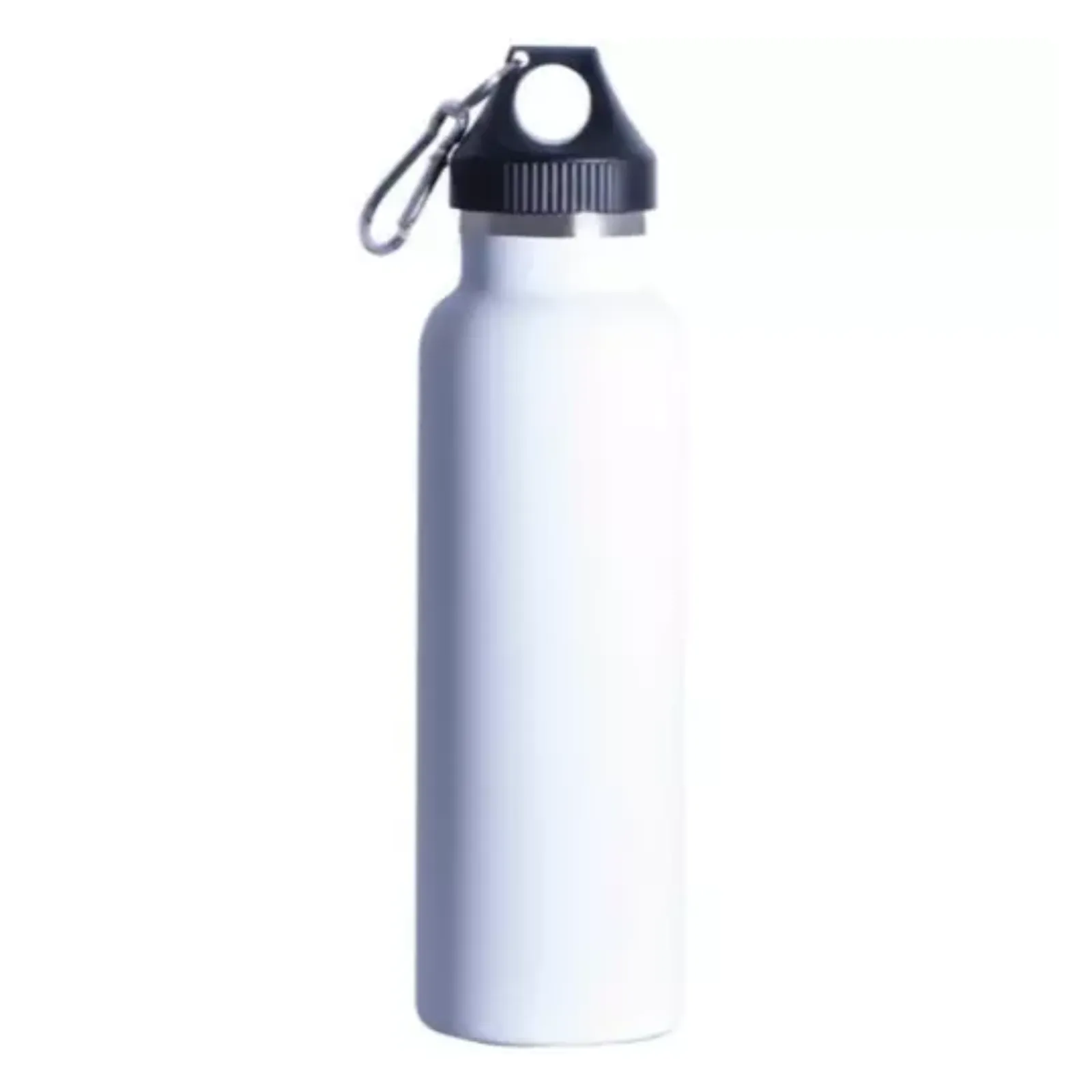 2 x Avanti Hydroplus Double Wall Stainless Steel Bottle 600ml - Matte White