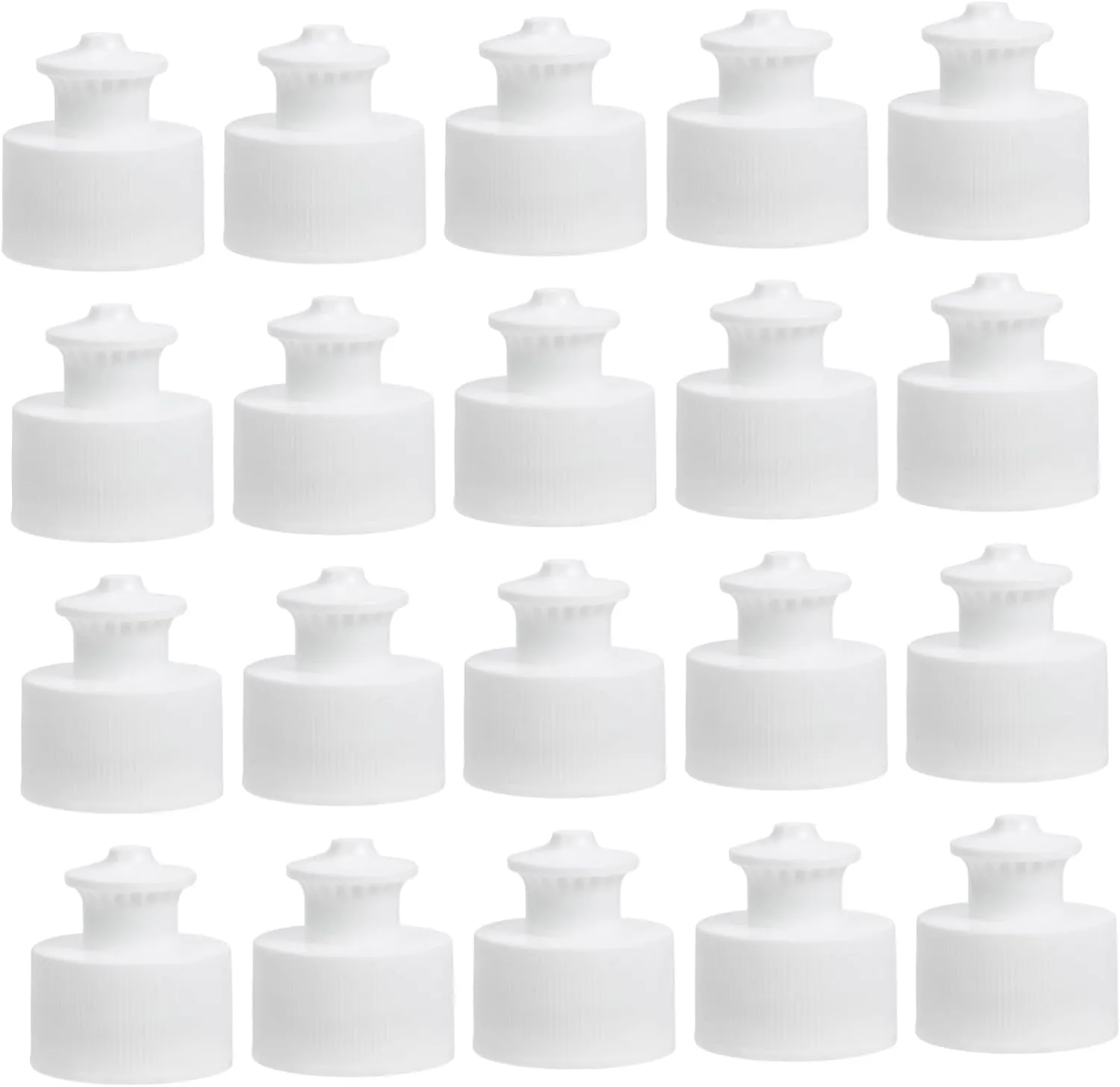 20Pcs Replaceable Bottle Caps for Household Water Bottles Sealing Sports Bottle Lids Reusable Bottle Accessories for Hydration Compatible with Standard Mouth Bottles