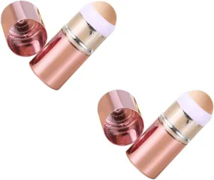 2pcs Volcanic Stone Facial Skin Care Roller Reusable Oil Absorbing Tool for Oily Skin Compact and Lightweight Design for Easy Use