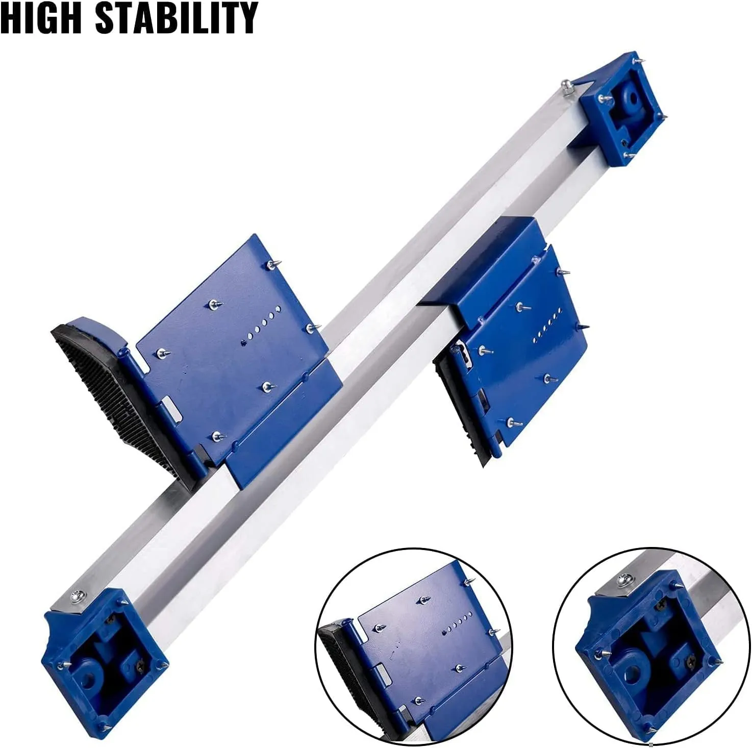 30In Lightning Starting Block Sprinter Pedals 6 Angle Adjustable Sprinter Track and Field Aluminum Suitable for Plastic Runway Cinder Track