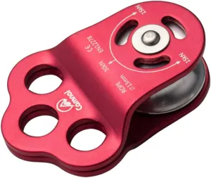 30KN Triple Attachment Pulley Hitch Climbing Arborist for 13mm Rope Rigging Aerial Tools Outdoor Safety Gear