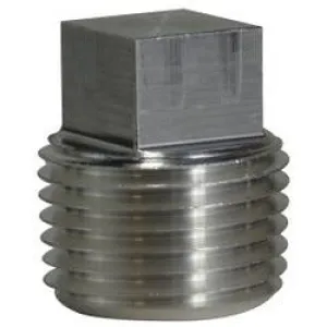 3/8 Aluminum Square Head Plug