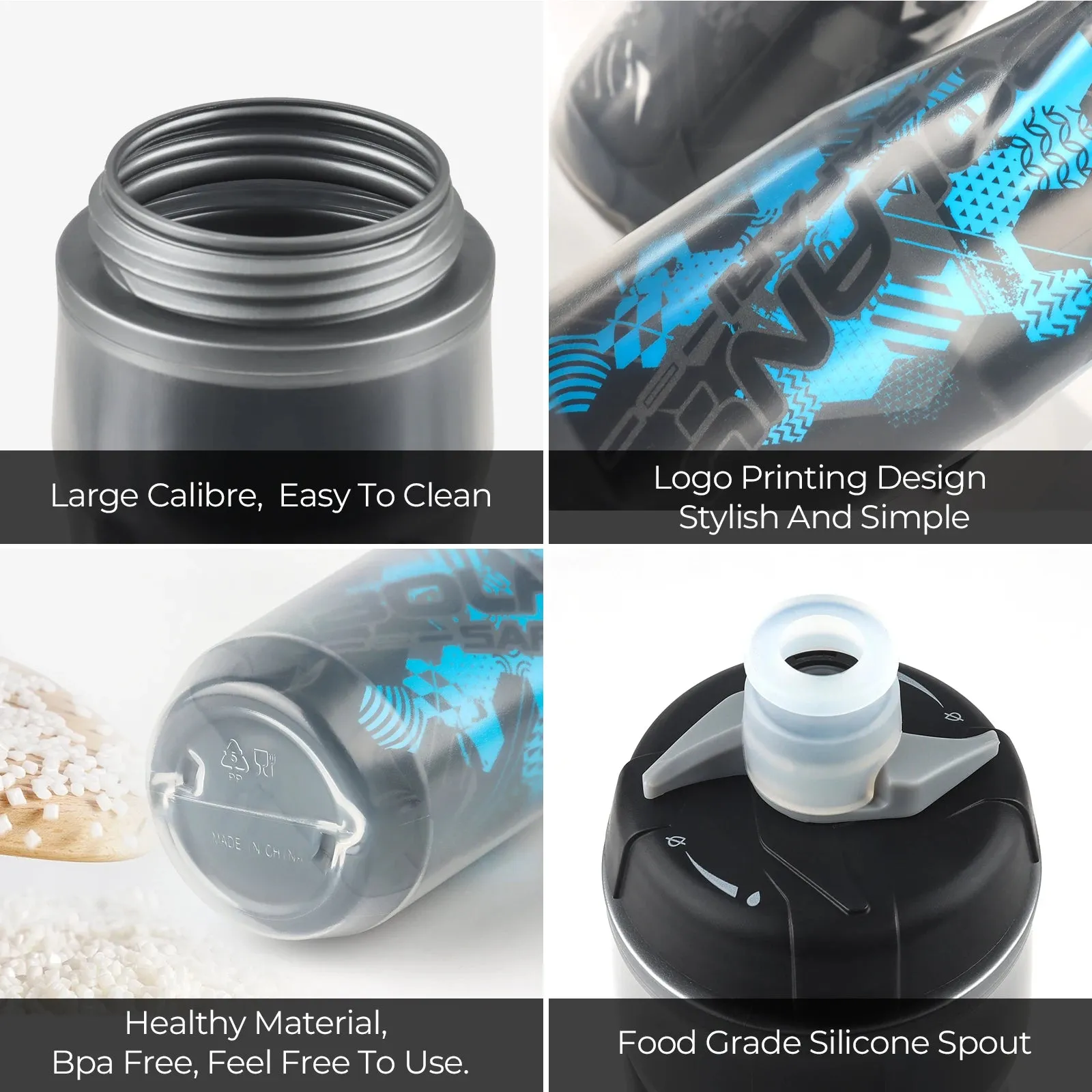 600ml Mountain Bike Water Bottle for Cycling