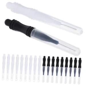 60pcs Eyebrow Brush Tool with Caps Portable Eyebrow Lamination Brush for Eyelash Extensions Safe and for Makeup Application