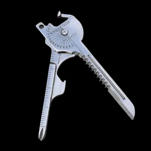 8-in-1 Multi-Function Folding Tool Keychain – Screwdriver, Opener & Pocket Plier