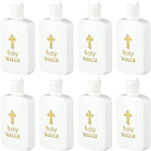 8Pcs Holy Water Bottles Holy Water Empty Containers 100ml Holy Water Plastic Bottle