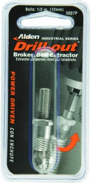 Alden 5007P Drill-out Broken Bolt Extractor 1/2 in. (12mm)