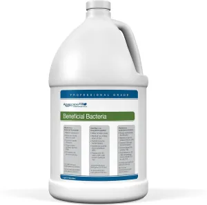 Aquascape Beneficial Bacteria Water Treatment for Ponds, Pro Contractor Grade, Liquid, 1 Gallon/3.78 L | 30406
