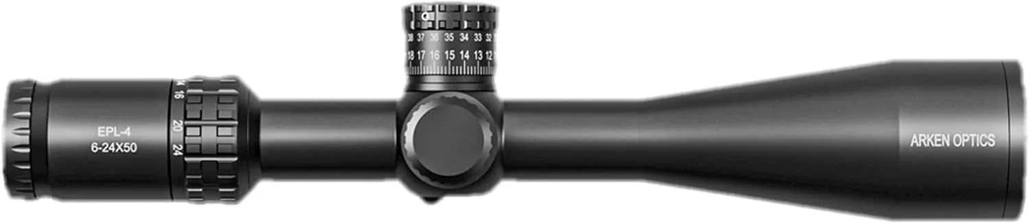 Arken Optics EPL4 FFP Illuminated Reticle with Zero Stop 30mm Tube Lightweight Rifle Scopes for Hunting