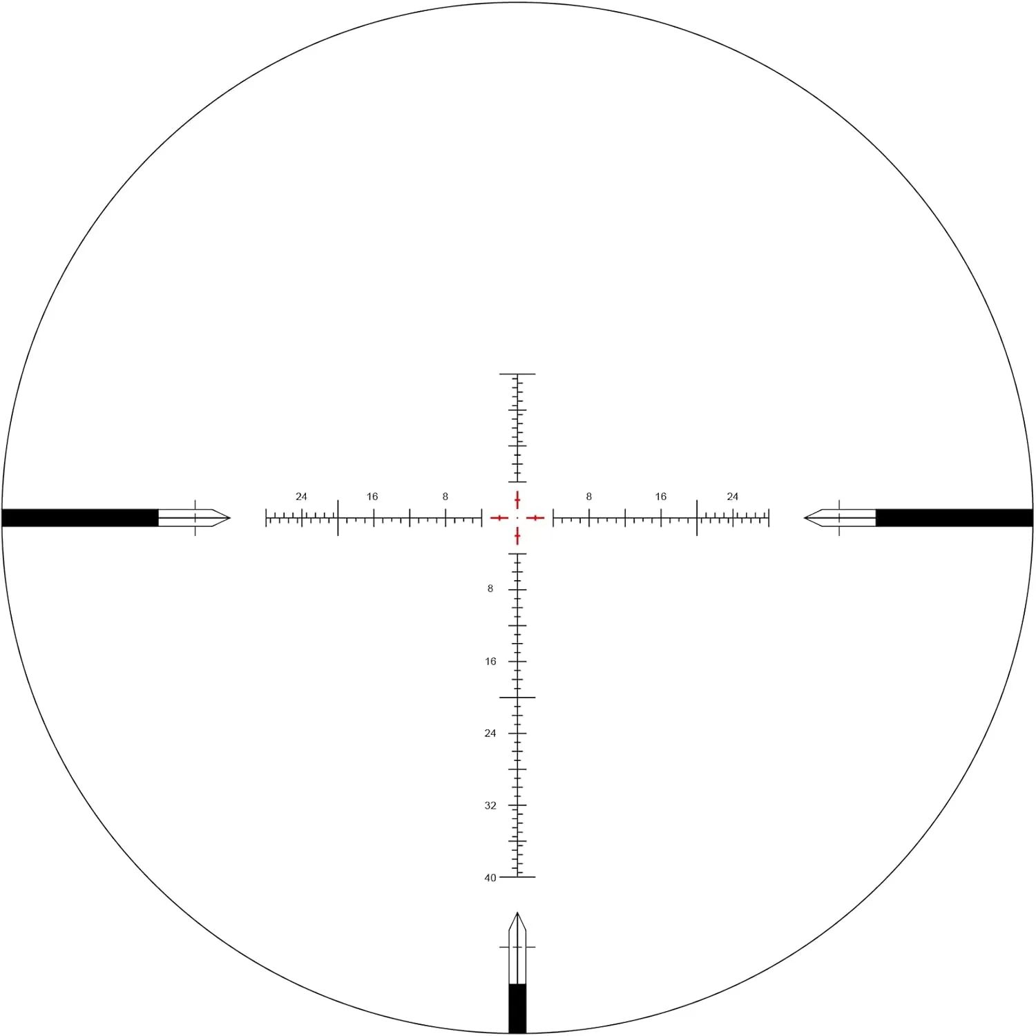 Arken Optics EPL4 FFP Illuminated Reticle with Zero Stop 30mm Tube Lightweight Rifle Scopes for Hunting