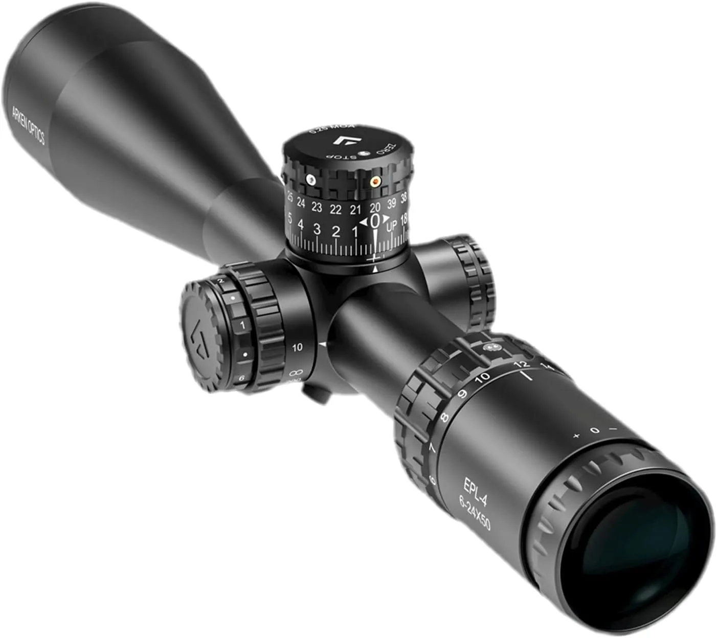 Arken Optics EPL4 FFP Illuminated Reticle with Zero Stop 30mm Tube Lightweight Rifle Scopes for Hunting