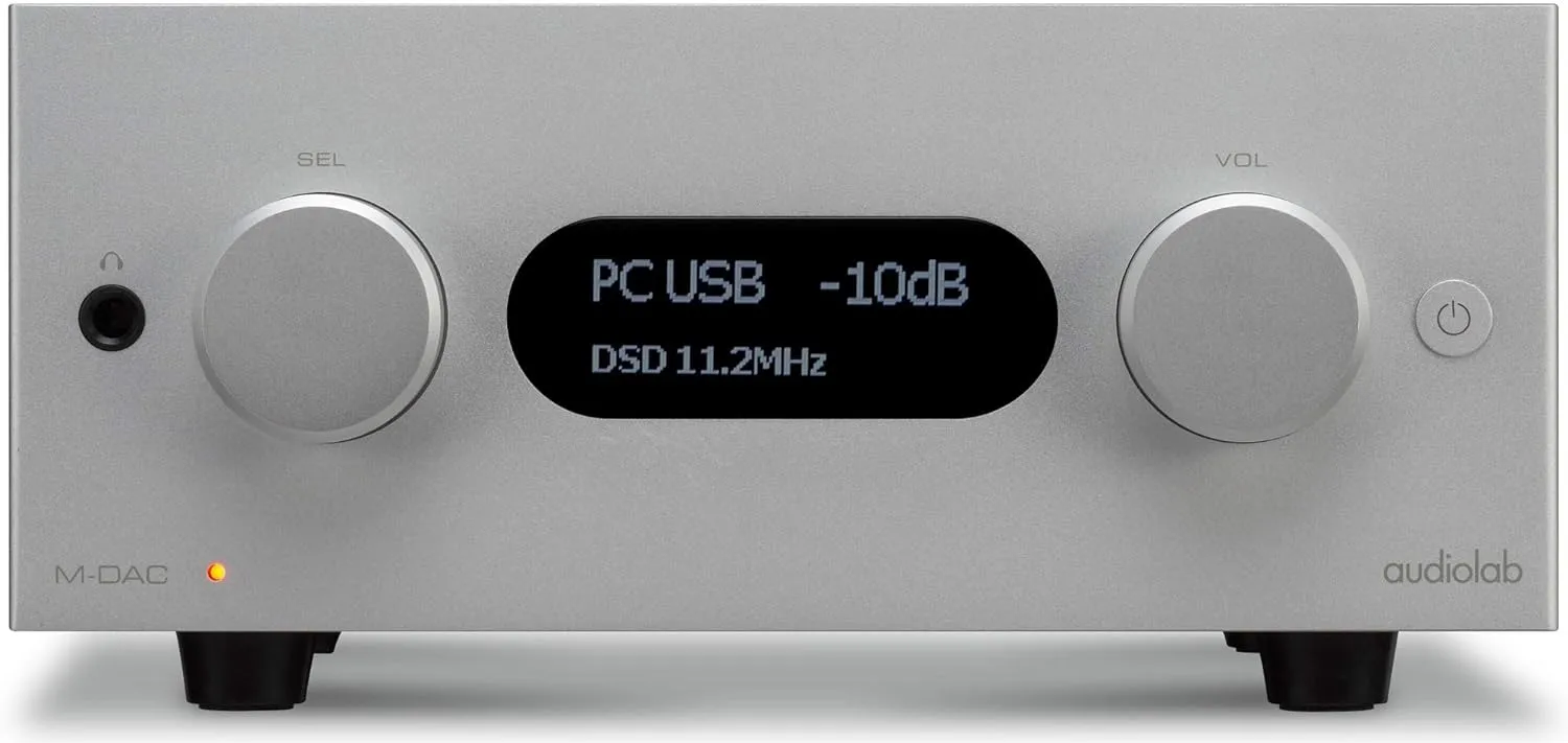 Audiolab M-DAC  High-Performance Multi-Purpose Audio DAC - Silver