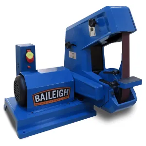Baileigh 2" x 60" Three-Wheel Belt Grinder, 8000 FPM (BG-260S)