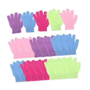 Bath Glove Ergonomic Painless Skin 30Pcs Multi-Function Shower Gloves Exfoliating Wash Towels Gentle on Skin