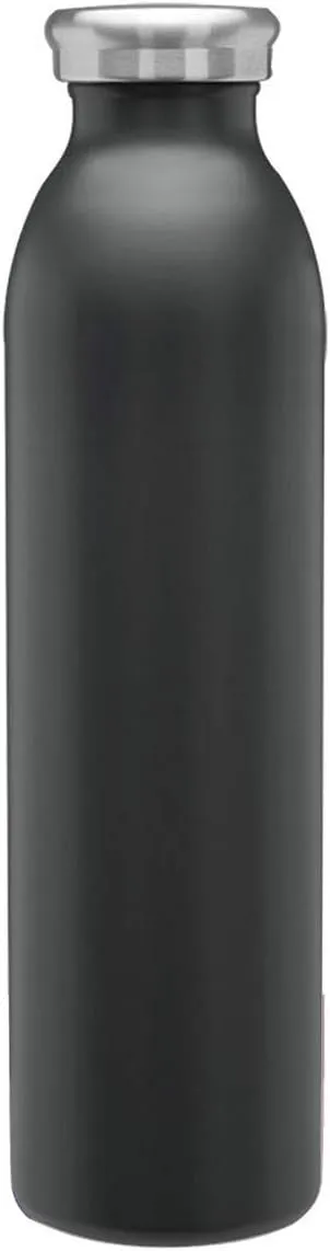 Baudville Personalized/Custom Posh Water Bottle Employee/Staff Appreciation/Recognition Gift - 20 oz. Stainless Steel with Spill-Proof Lid