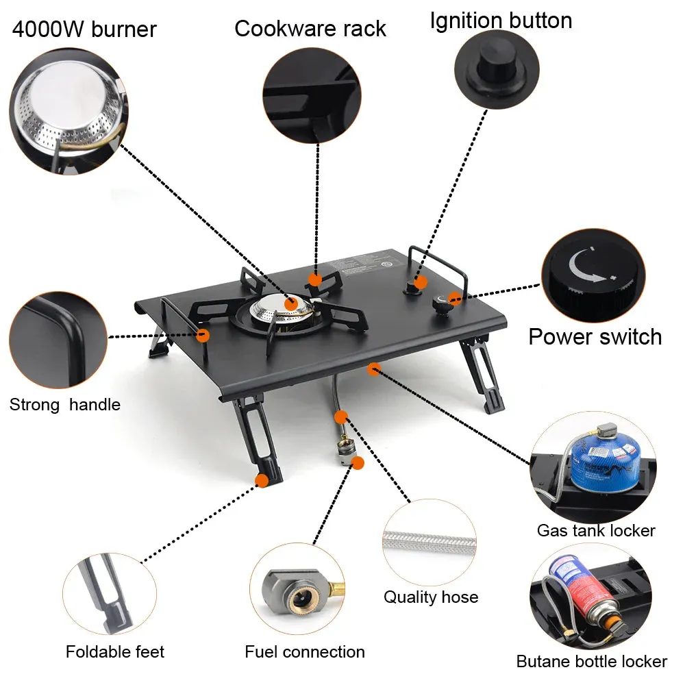 BBQ Grill Table Outdoor Picnic Table