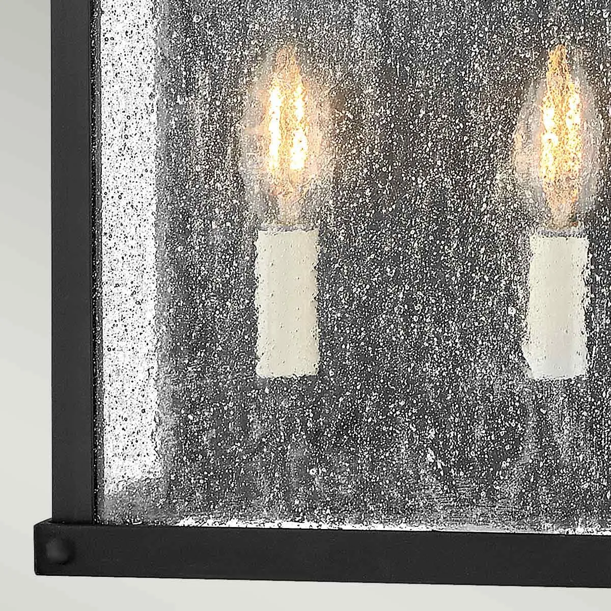 Beacon Hill 2lt Half Wall Lantern | Museum Black