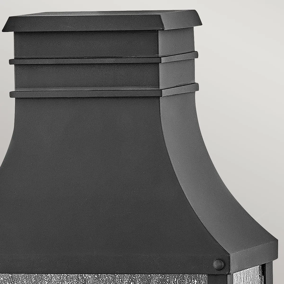 Beacon Hill 2lt Half Wall Lantern | Museum Black