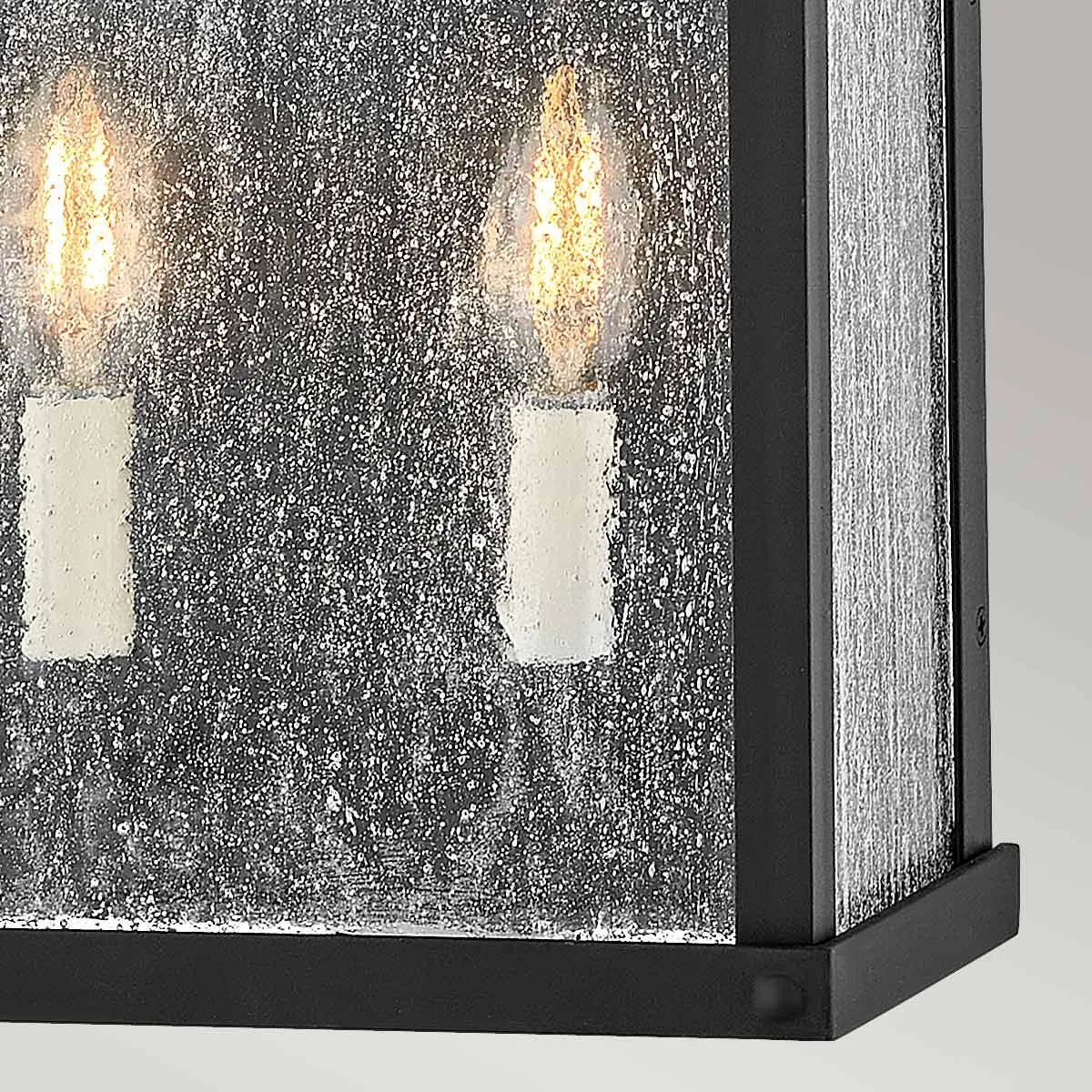 Beacon Hill 2lt Half Wall Lantern | Museum Black