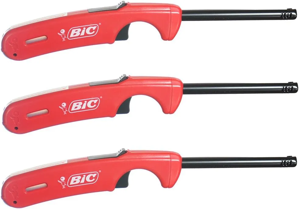 BIC Multi Purpose Lighter, 1 Lighter, Red Color (3)