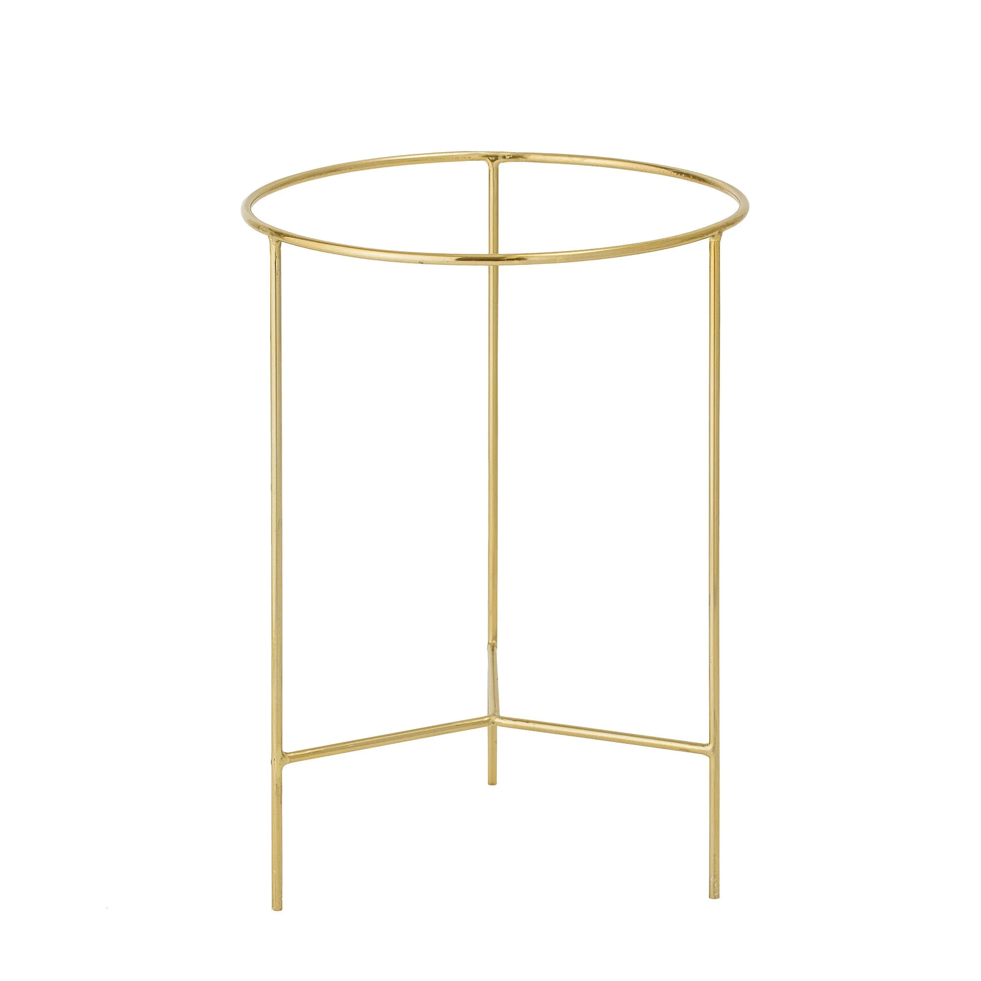 Bloomingville Sola tray table, brown, aluminum