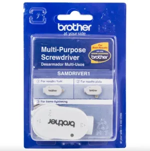 BROTHER SAMDRIVER1 MULTI PURPOSE EMBROIDERY HOOP SCREWDRIVER