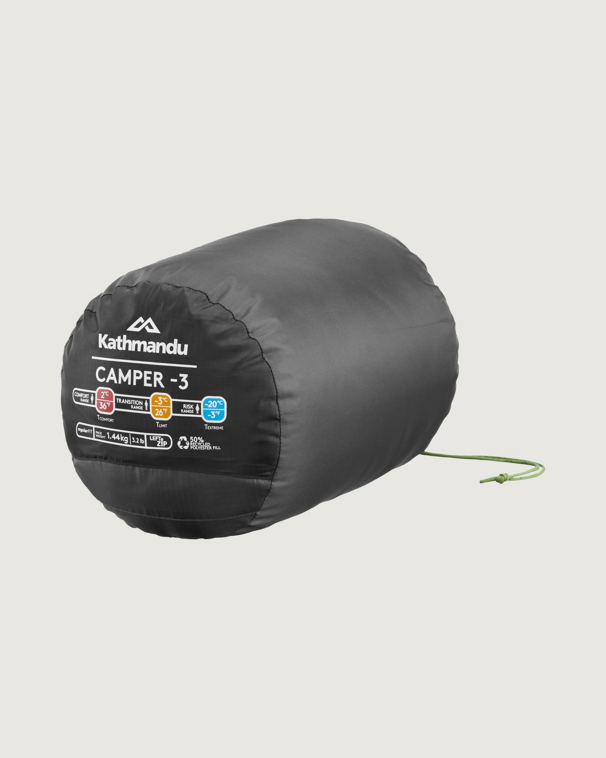 Camper - 3 Sleeping Bag - Granite