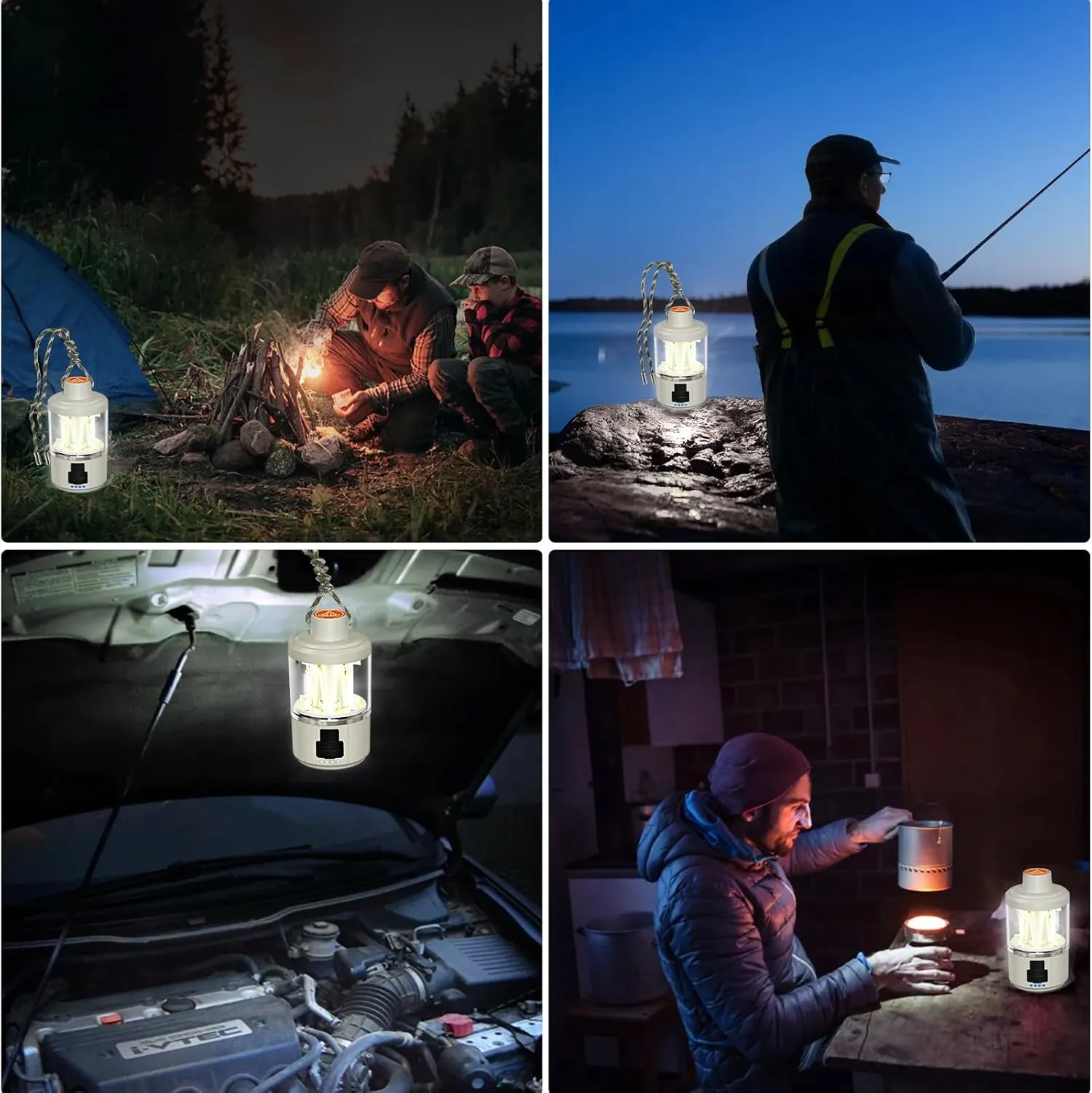 Camping Light Weight Lamp 48H Lasting Dimmable