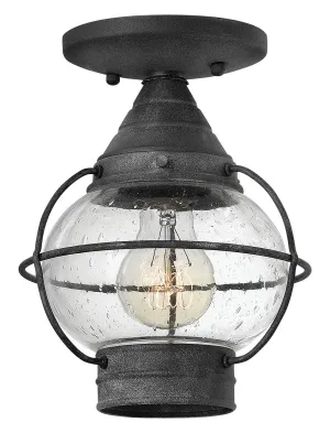 Cape Cod LED Flush Mount in Aged Zinc