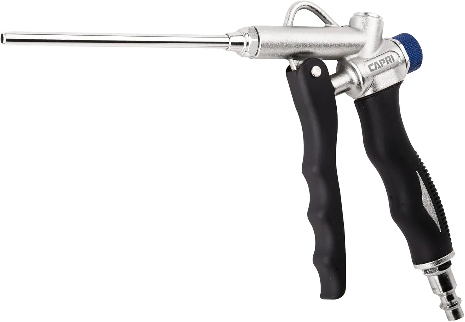 Capri Tools 2-Way Air Blow Gun with Adjustable Air Flow and Extended Nozzle