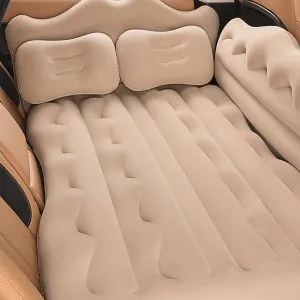 Car Air Mattress for SsangYong Rexton 2017 2018 2019 2020 2021 2022 2023 2024 Thickened Durable Car Camping Air Mattress Bed with Air Pump Inflatable Sleeping Mat,B