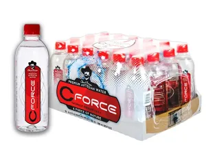 CForce Naturally Alkaline Water Case - 16.9oz 24 Pack