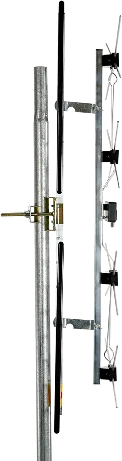 Channel Master ULTRAtenna - Multi-Directional Outdoor HDTV Digital Antenna – 60 Mile Range, 4-Bay Bowtie, 180° Wide-Angle Reception, Compact Preassembled Design, UHF/VHF Support for Free OTA TV