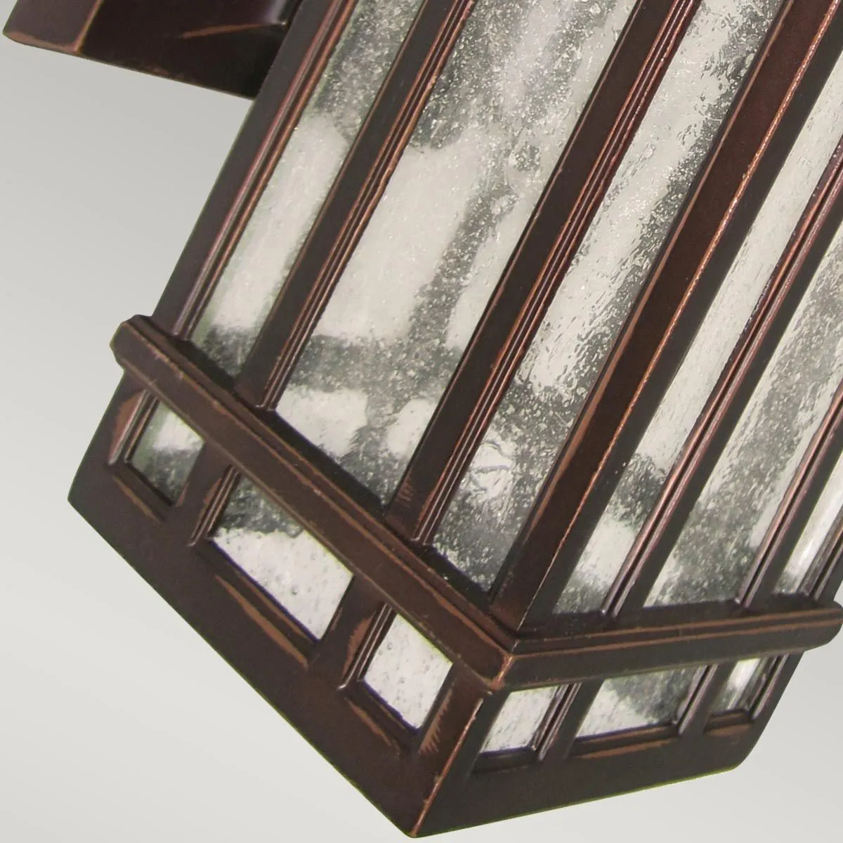 Chedworth 1 Light Wall Lantern | Old Bronze