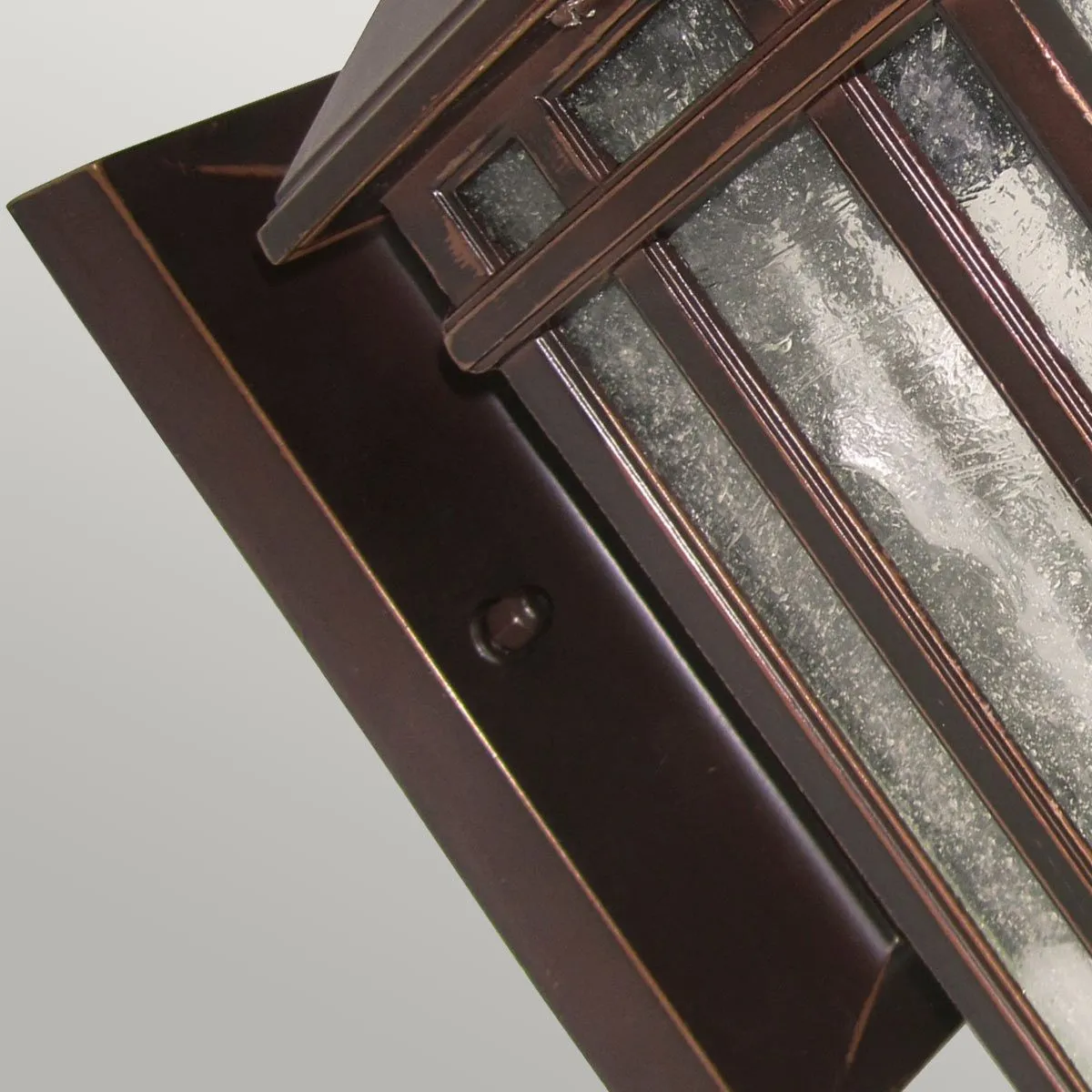 Chedworth 1 Light Wall Lantern | Old Bronze