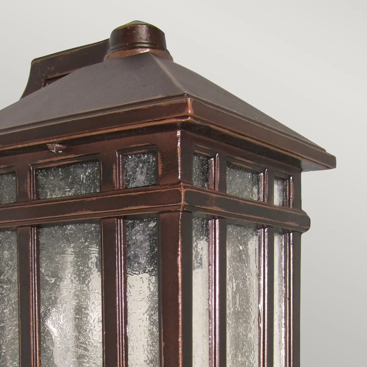 Chedworth 1 Light Wall Lantern | Old Bronze