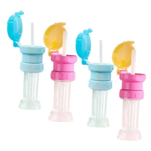 Children Water Bottle Caps Straw Detachable Straw Caps for Kids Toddler Water Bottle Adapter