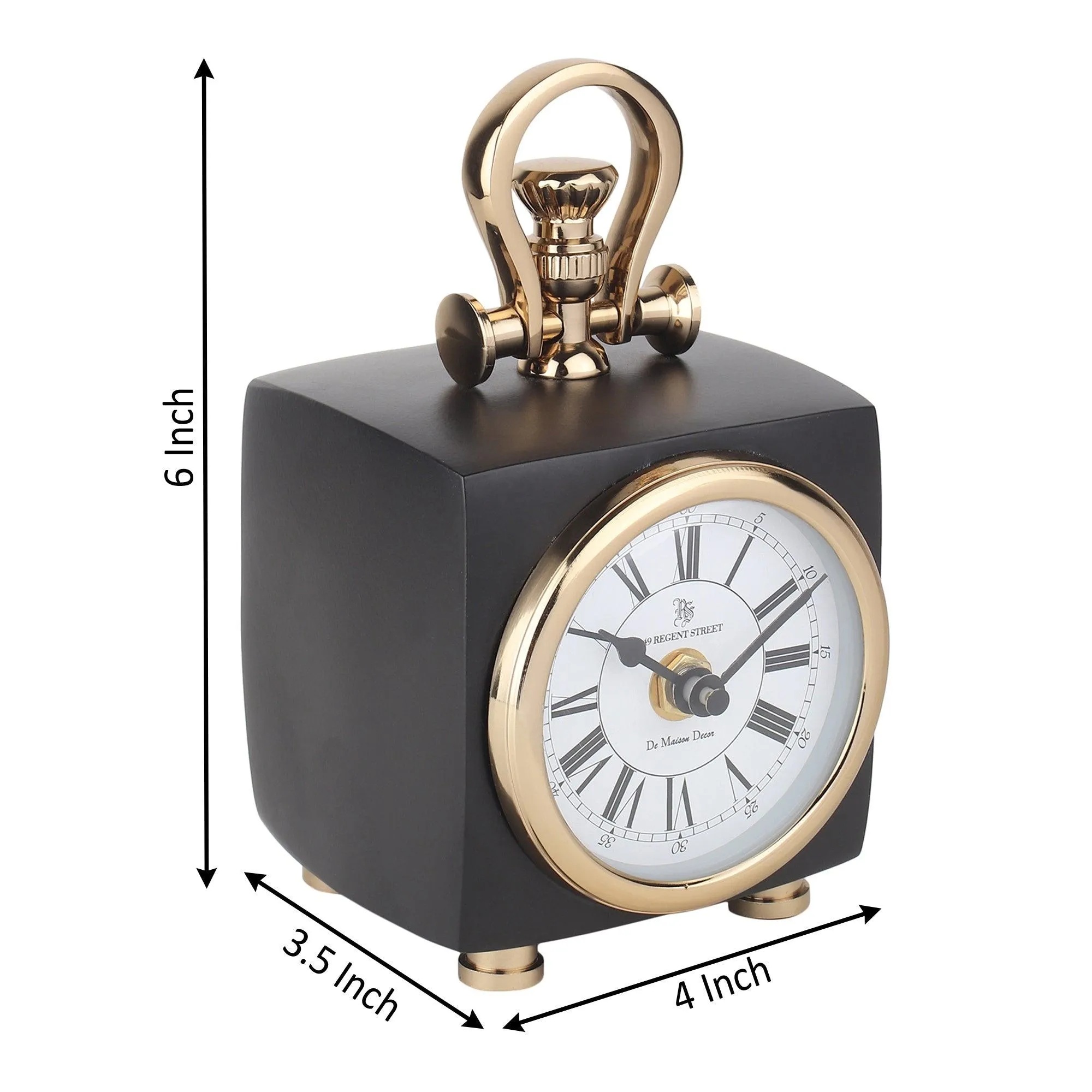 Chrono Cube in Black Gold
