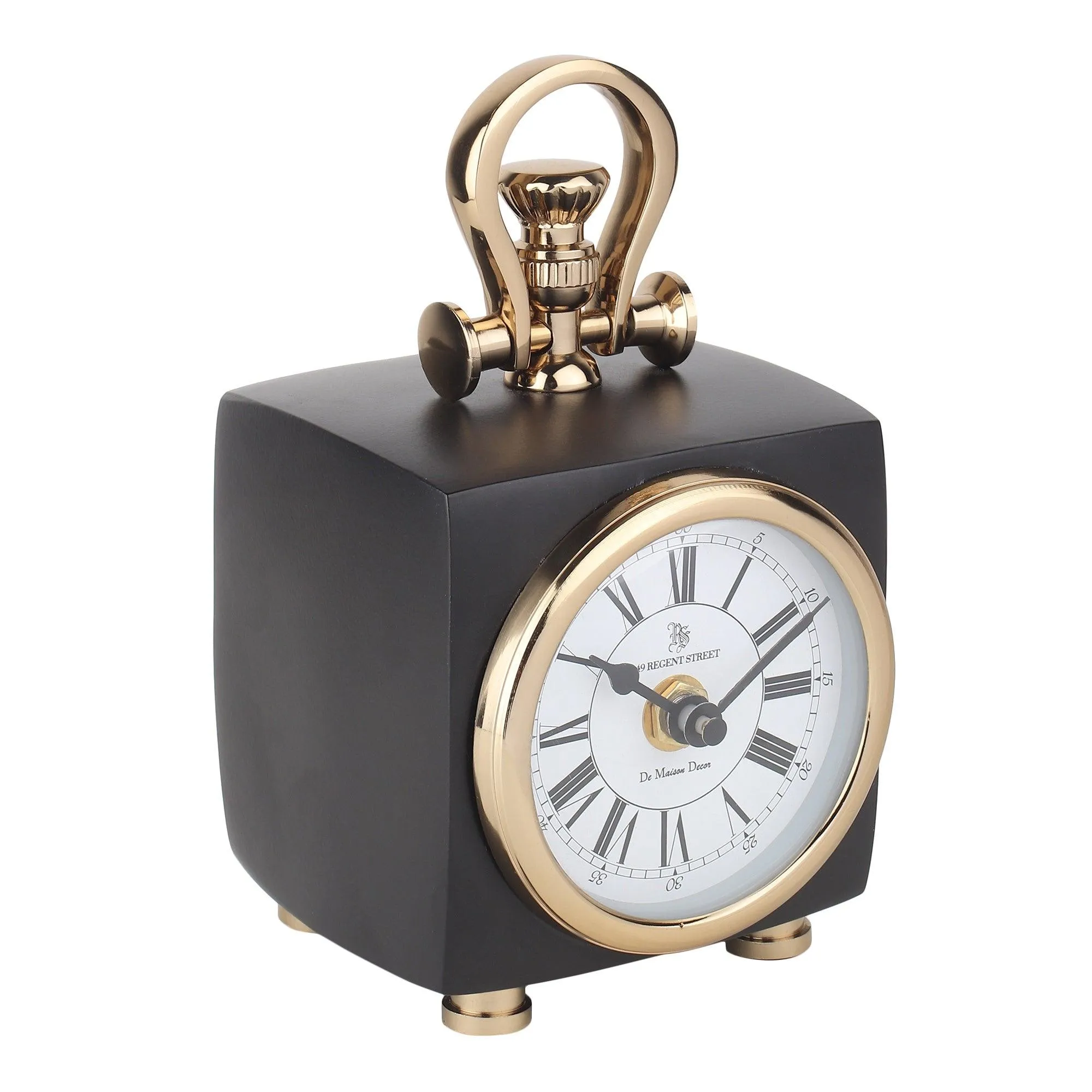 Chrono Cube in Black Gold