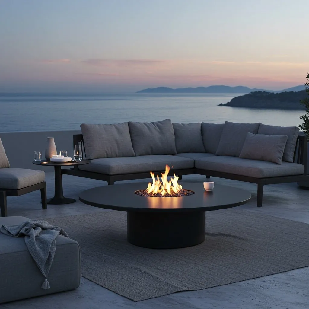 Circa Fire Table (Tabletop)- Aluminum