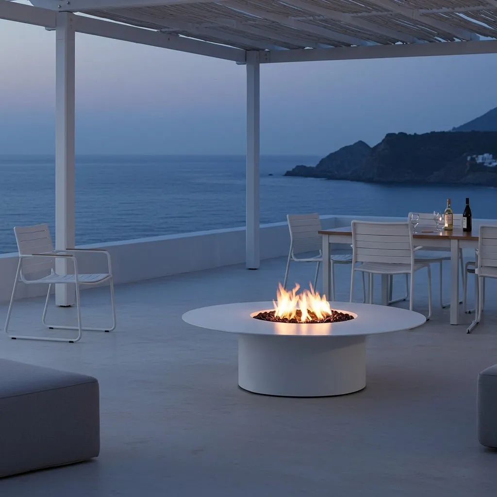 Circa Fire Table (Tabletop)- Aluminum