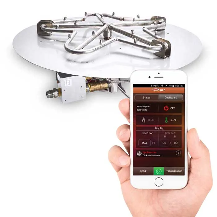 Circa Fire Table (Tabletop)- Aluminum