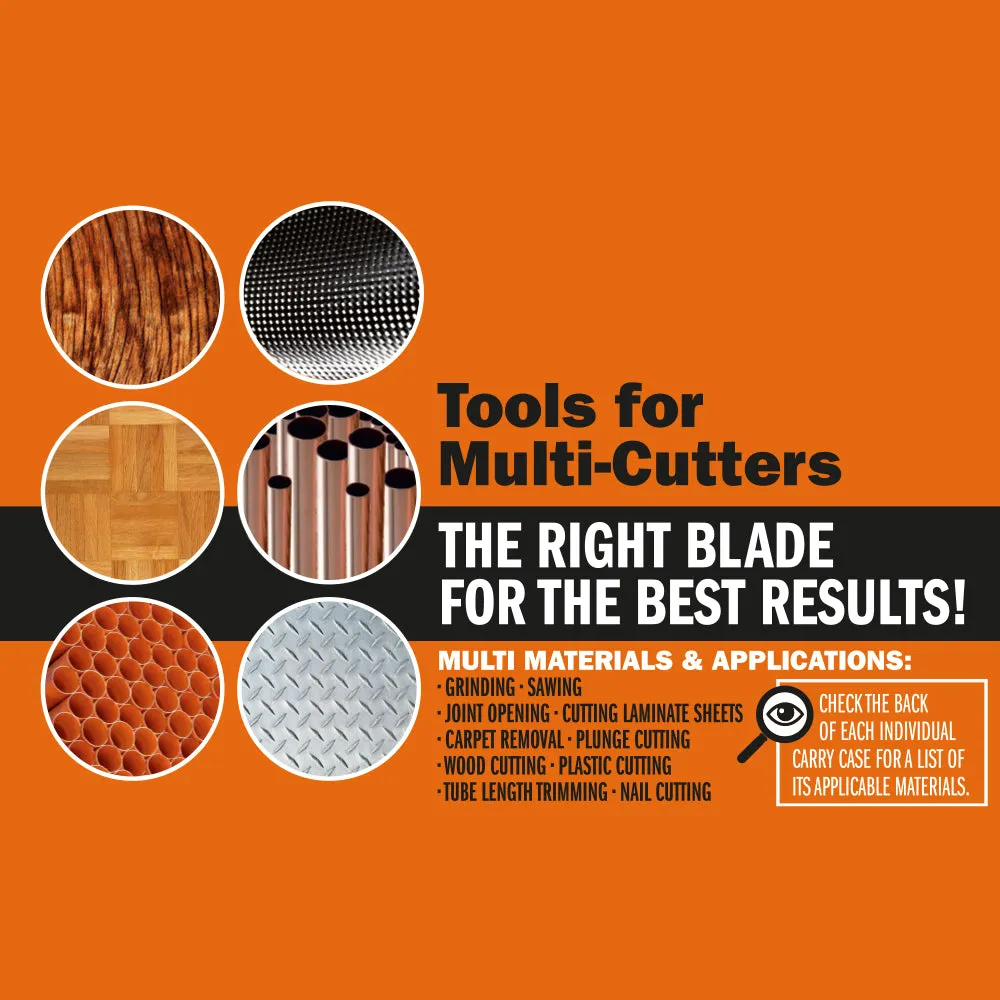 CMT OMM-X4 General Purpose Multi-Tool Cutter Set