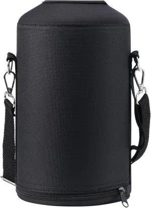 Coolflask Water Bottle Holder for Gallon Water Jug 128 oz Water Flask Carrying Pouch with Detachable Adjustable Padded Shoulder Strap - Carry, Protect and Insulate Your Flask for Sport/Outdoor