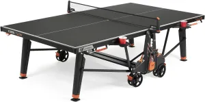 CORNILLEAU - 700X Outdoor Ping Pong Table Top of The Range Leisure Table – Made in France (Black Top 8 mm Competition)